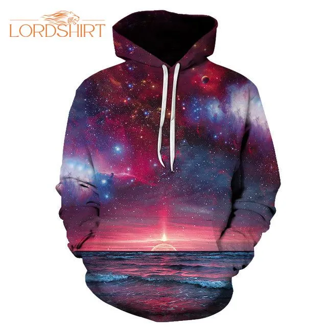 Moon Sky Galaxy 3d All Over Print