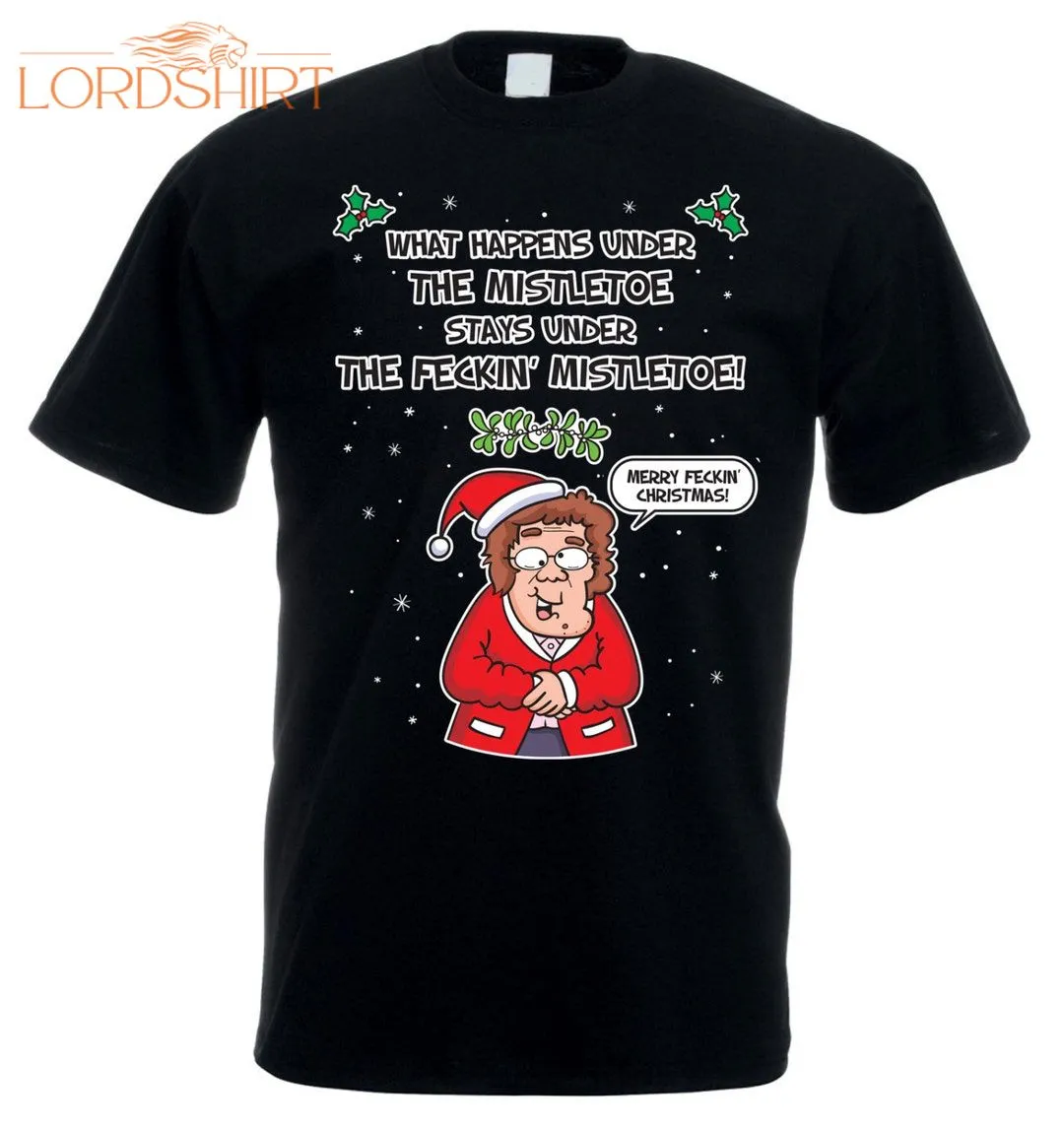 Mrs Brown's Boys Mistletoe Men's Christmas T-shirt