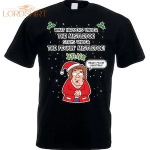 Mrs Brown's Boys Mistletoe Men's Christmas T-shirt