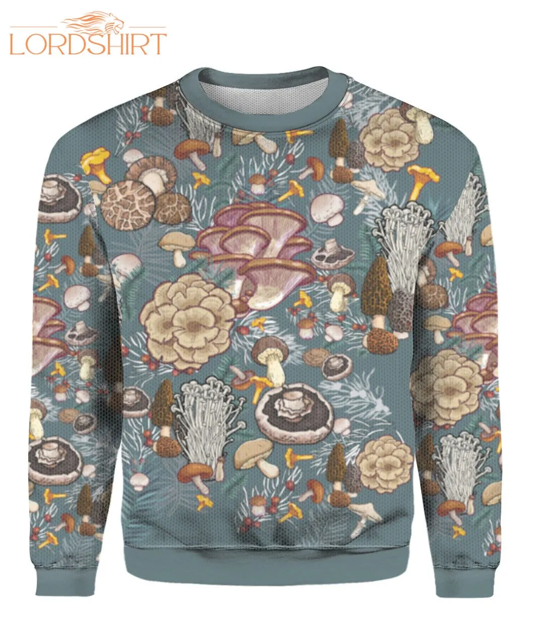 Mushrooms Ugly Christmas Sweater