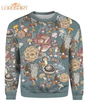 Mushrooms Ugly Christmas Sweater