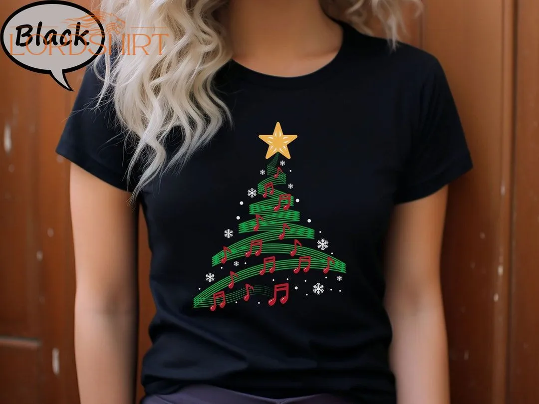 Music Note Christmas Shirt Christmas Shirt Christmas Music