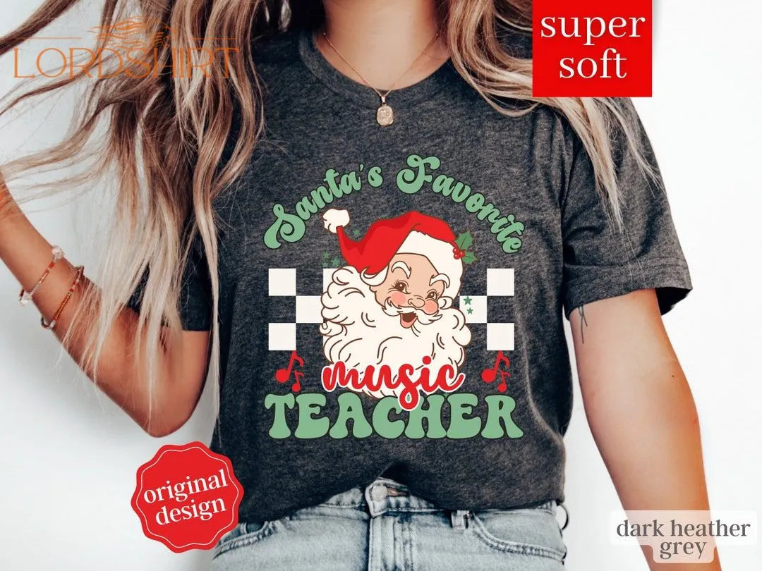 Music Teacher Christmas Shirt Music Teacher Shirt Music