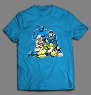 Mutant Hero Friends Parody Shirt