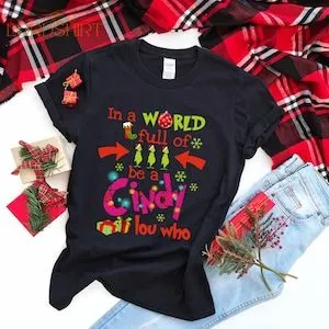 My Favorite Color Is Christmas Lights Christmas T-shirt