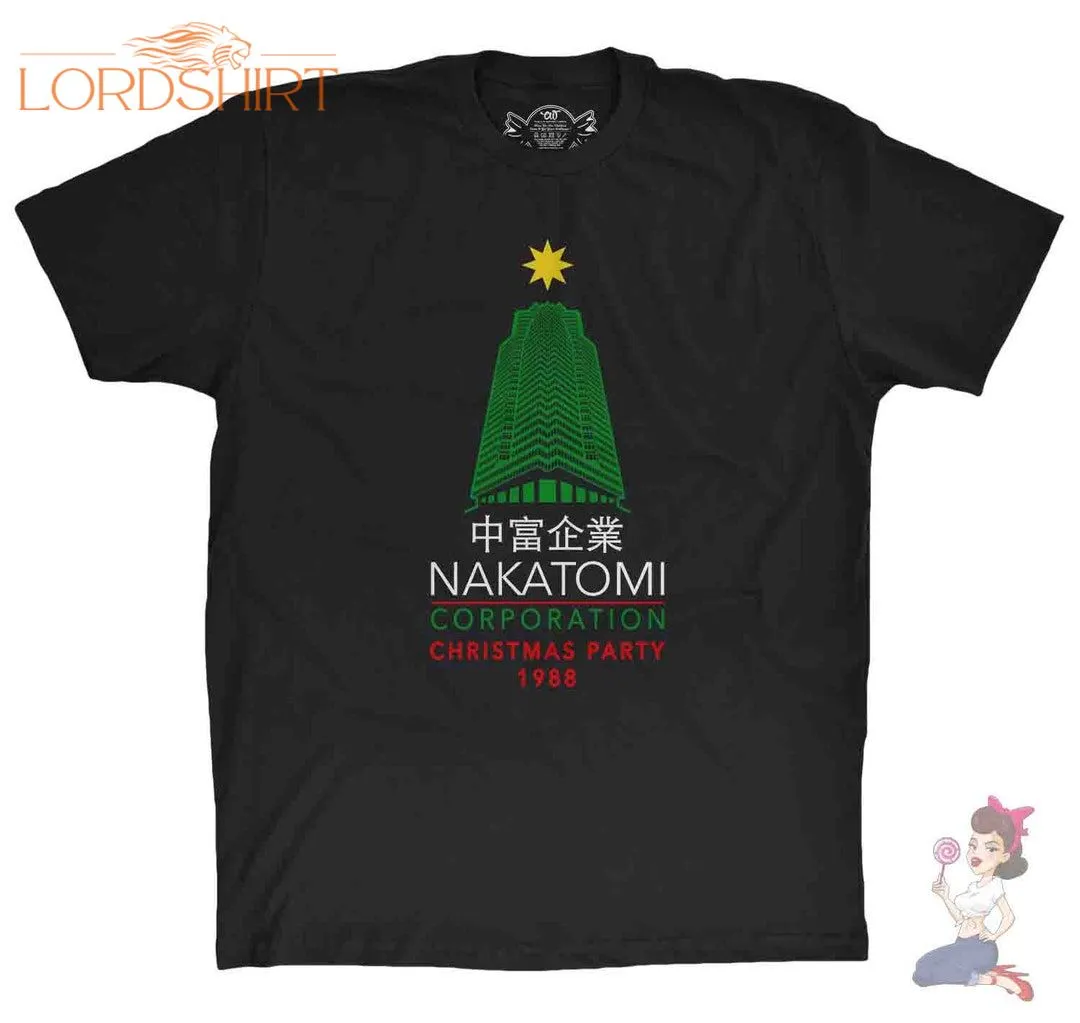 Nakatomi Corporation Christmas Party Tower T-shirt