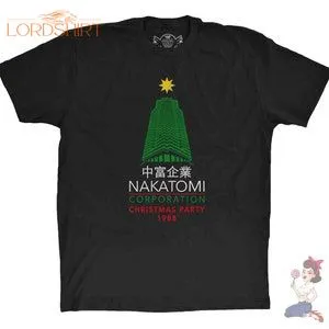 Nakatomi Corporation Christmas Party Tower T-shirt