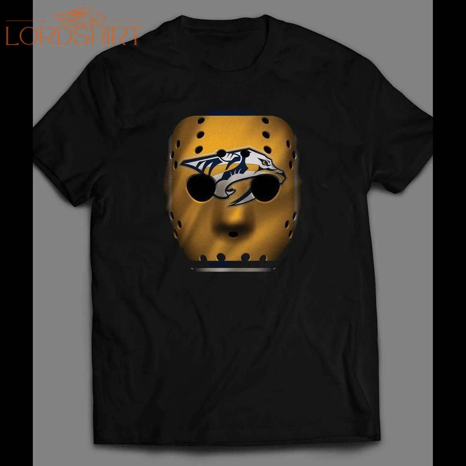 Nashville Predators Custom Hockey Mask Shirt