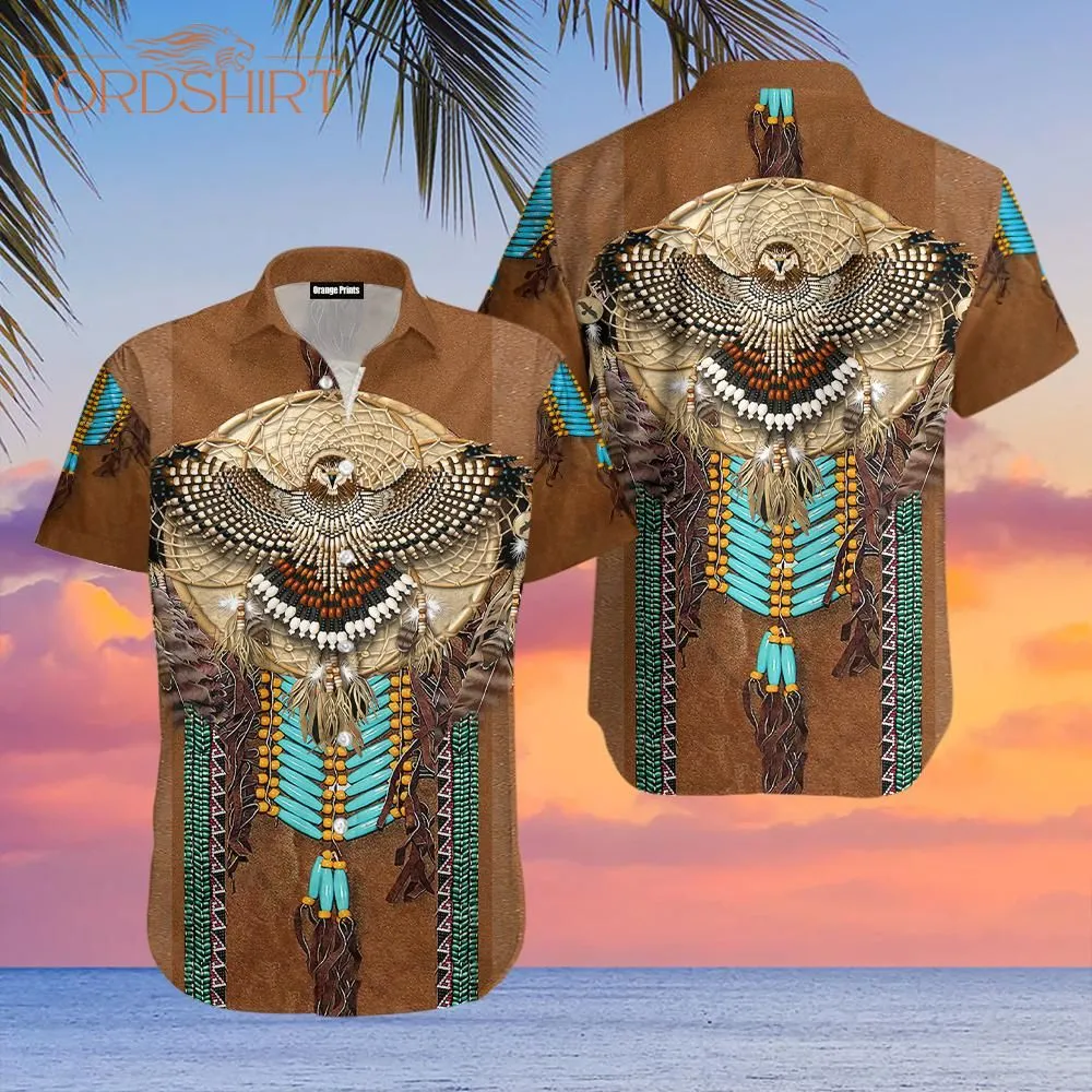 Native America Pattern Hawaiian Shirt