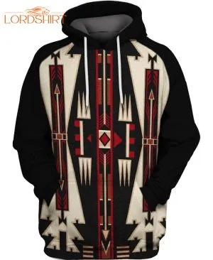 Native American Black Culture Fleece Zip Hoodie All Over Print