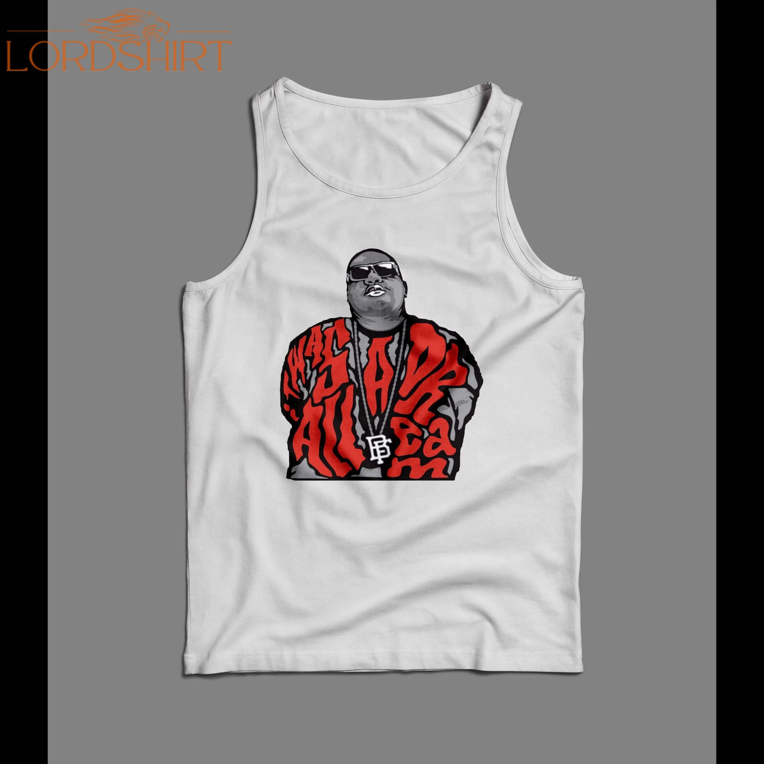 New York Rapper Big Poppa Art Tank Top