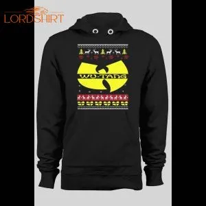 New York Rapper Parody Ugly Christmas Design Winter Pull Over Hoodie