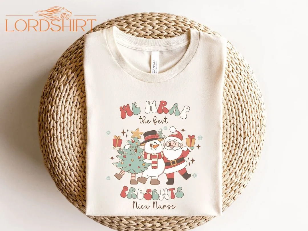 NICU Christmas Shirt Neonatal Intensive Care Unit Nurse