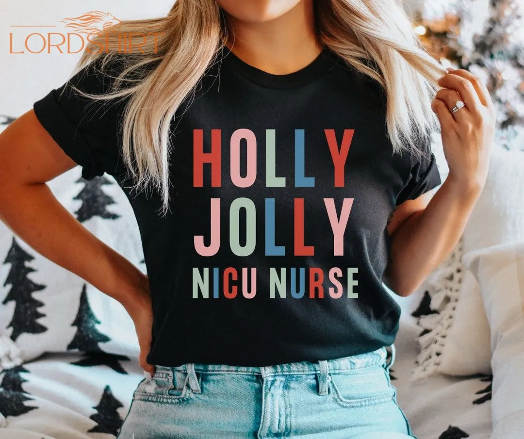 NICU Nurse Christmas Shirt Christmas Tshirt For NICU Nurse