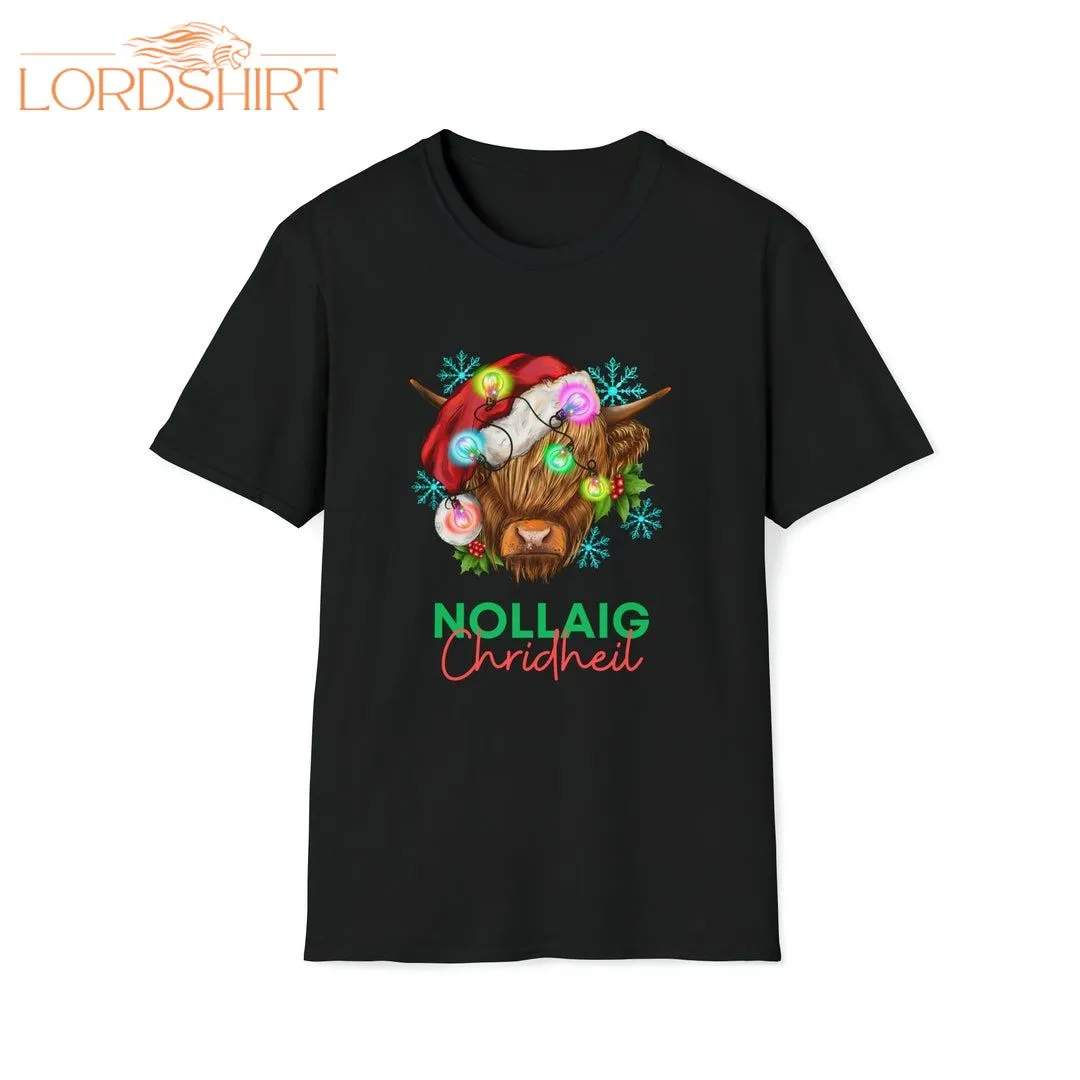 Nollaig Chridheil T-shirt Scottish Gaelic Merry Christmas