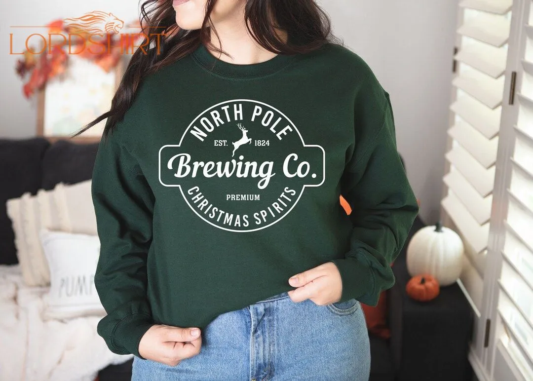 North Pole Brewing Co Sweatshirt Christmas Sweatshirt