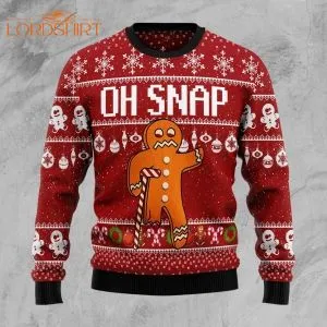 Oh Snap Ugly Christmas Sweater