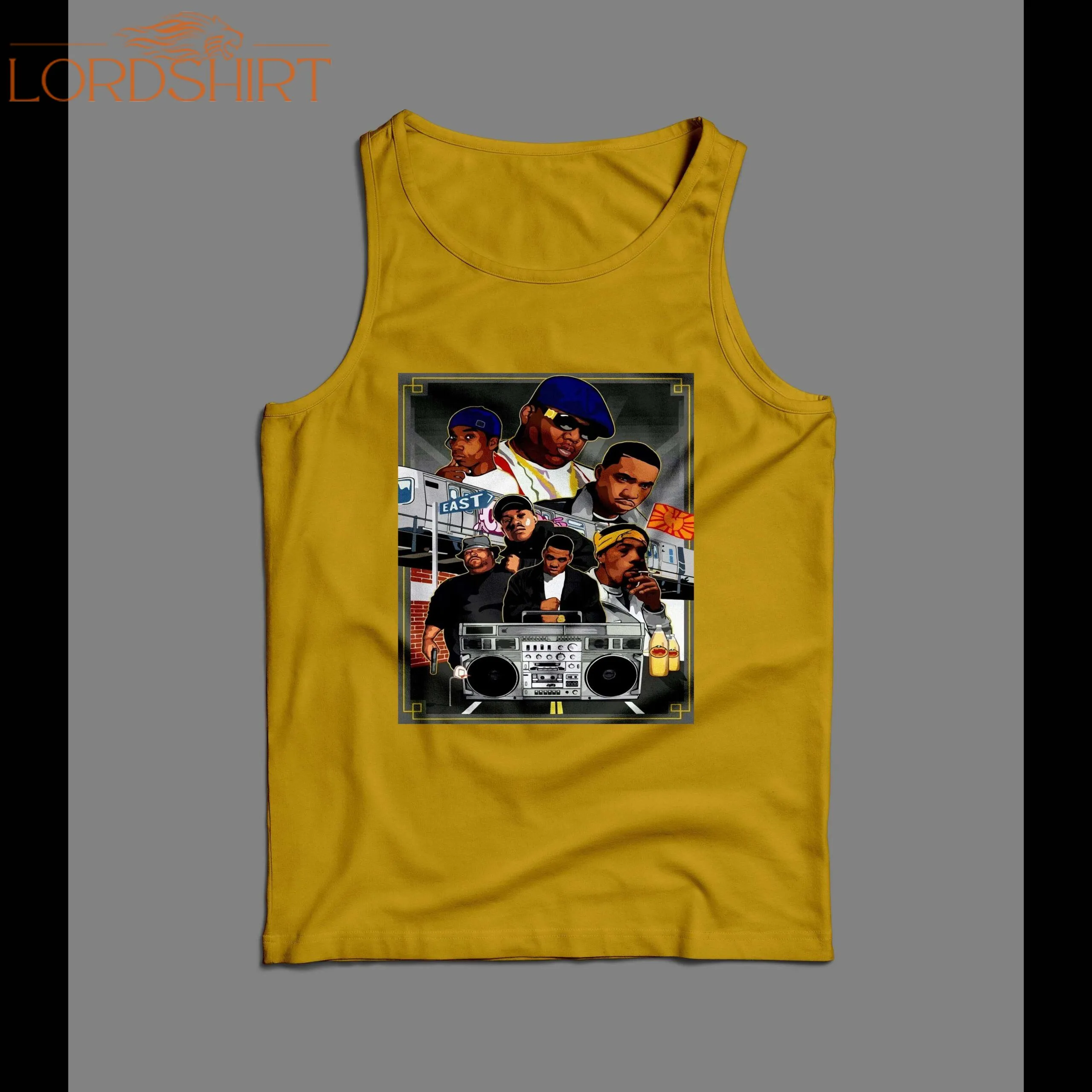 Oldskool East Coast Rap Legends Men's Tank Top