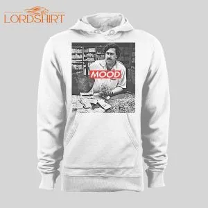 Oldskool Pablo Escobar Mood Winter Hoodie /sweatshirt