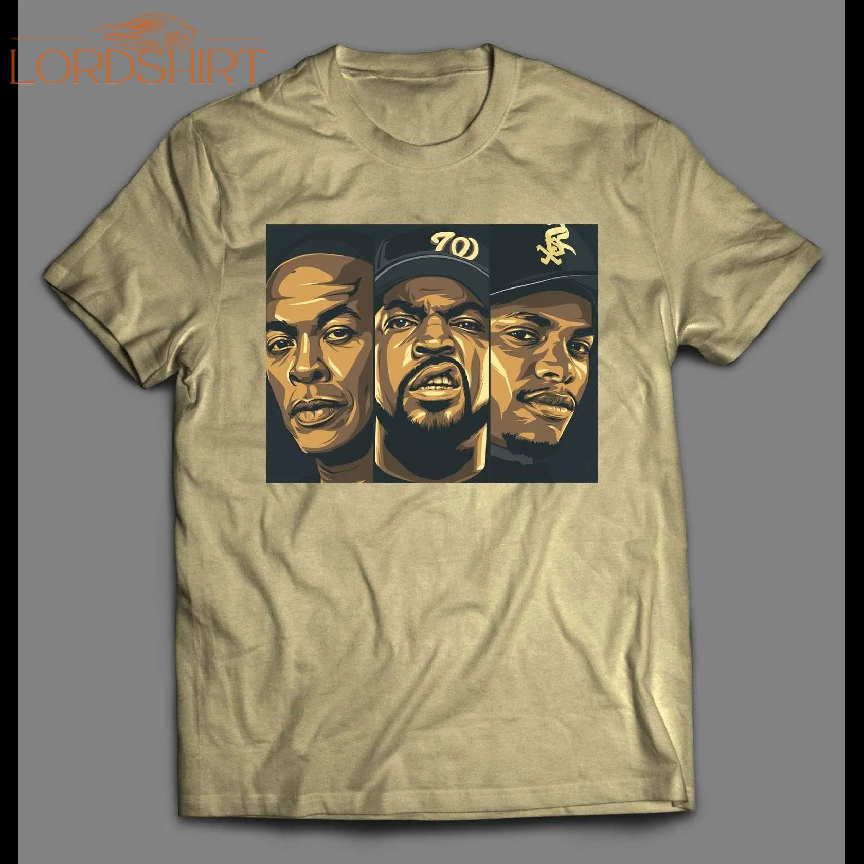 Oldskool Rappers Dre &038; Easy High Quality Shirt