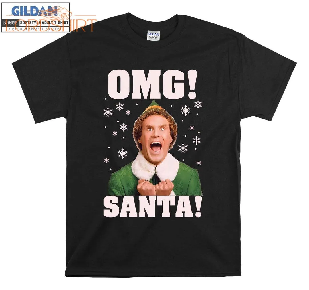 Omg Santa Christmas Elf Jumper Ugly Xmas T Shirt Hoodie Hoody