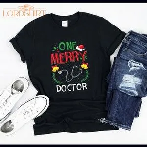 One Merry Doctor Physician Medicine Ugly Christmas Sweater