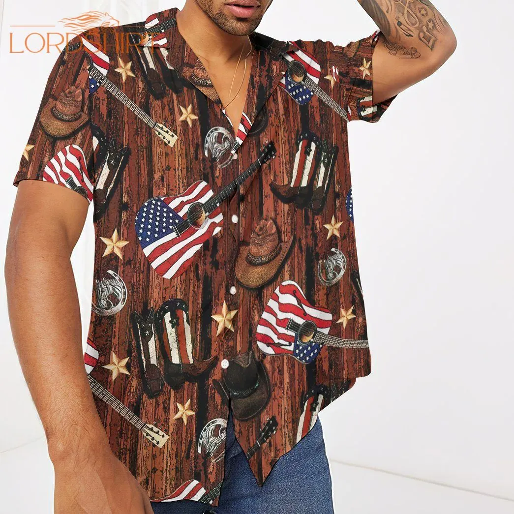 One Of A Kind Country Cowboy Hawaiian Shirt