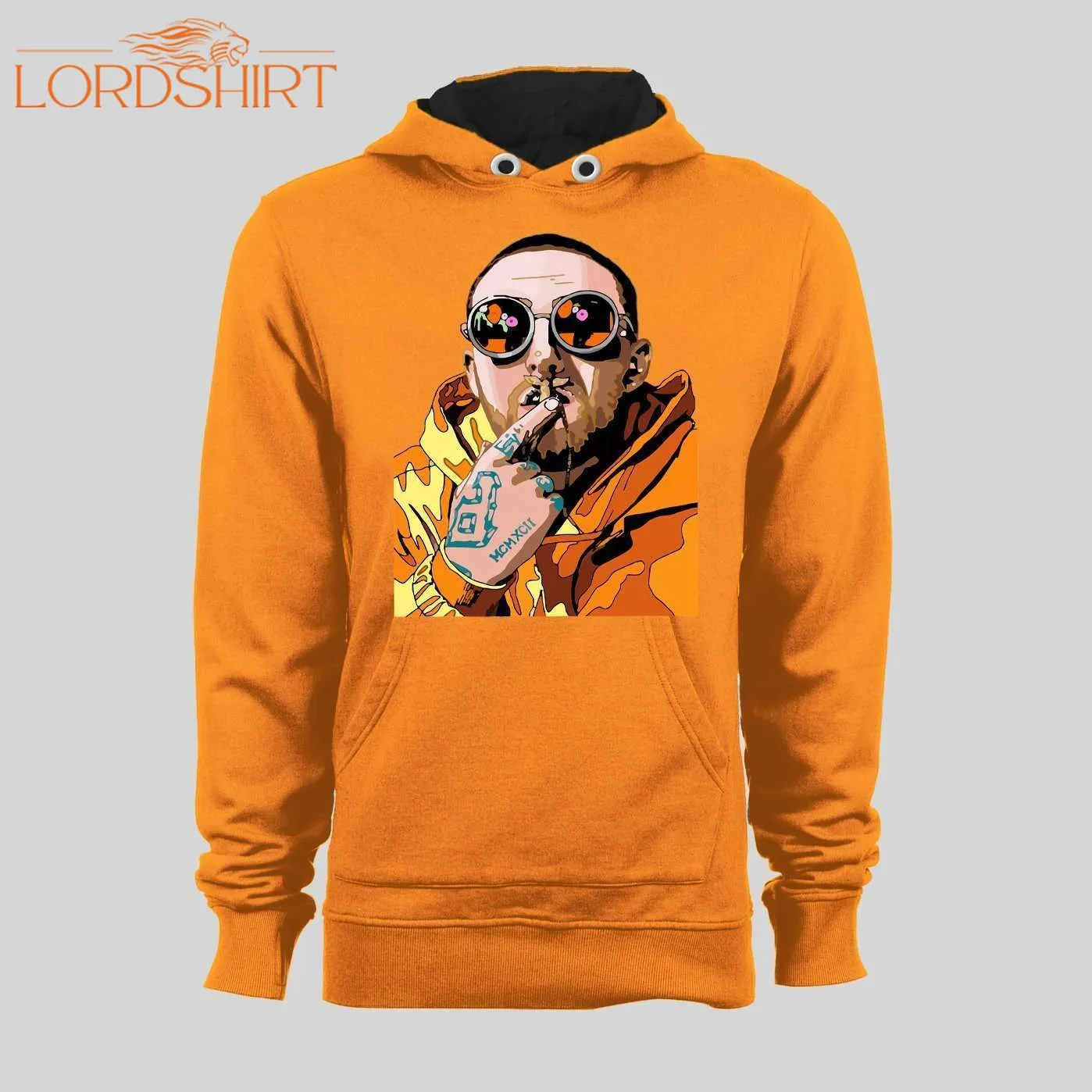 Orange Jumpsuit Mac Miller Art High Quality Hoodie / Sweatshirt