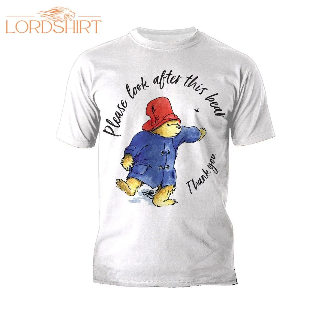 Paddington Bear Classic Please Look After Official Men's