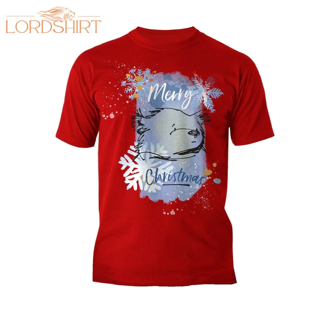 Paddington Bear Xmas Snowflake Official Men's T-shirt