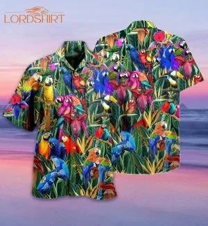 Parrot Amazing Tropical Hawaiian Shirt