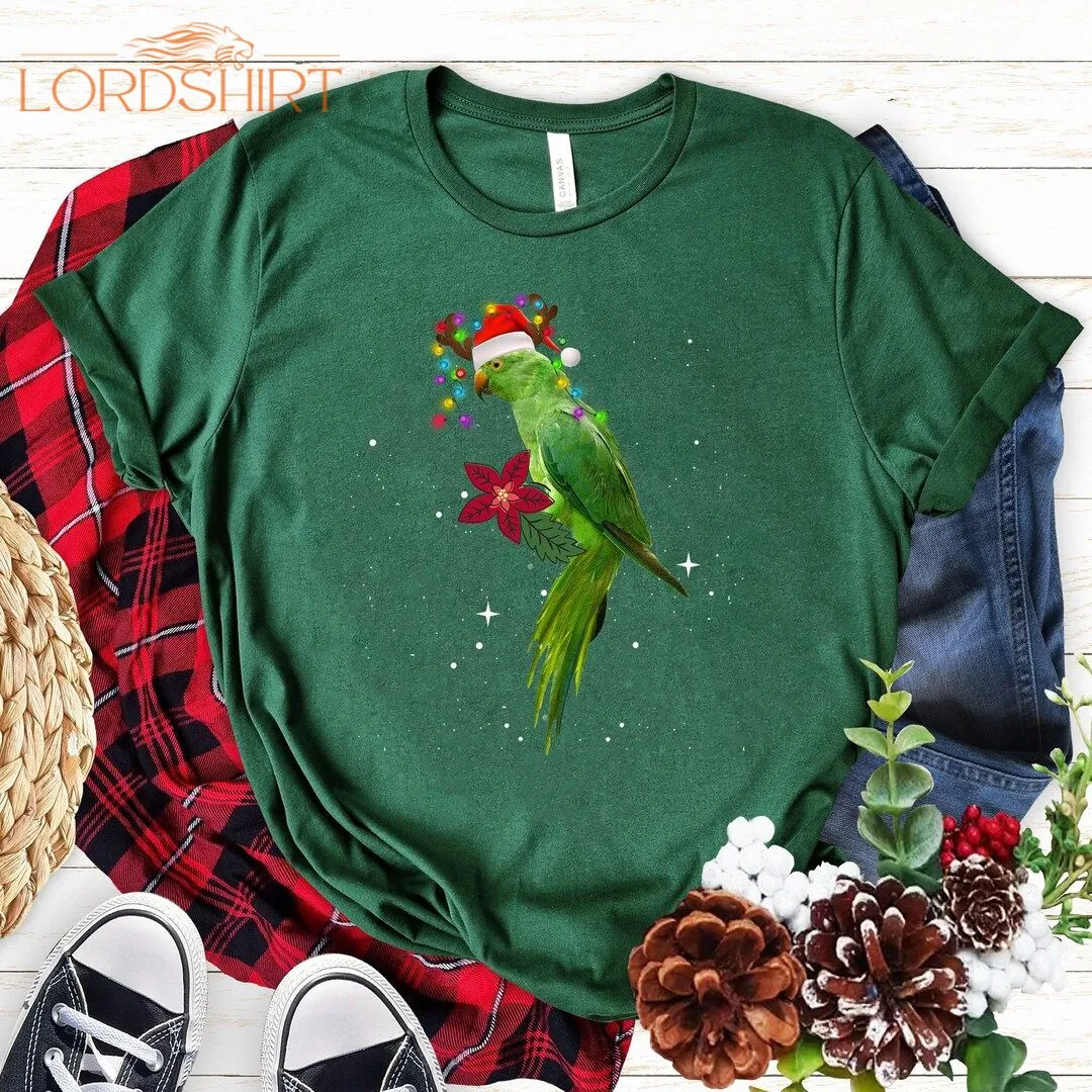 Parrot Christmas T Shirt Parrot Christmas Sweatshirt Parrot