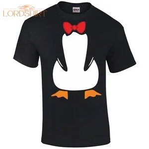 Penguin Suit Christmas T-shirt Unisex Xmas Tee Shirt