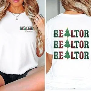 Personalized Real Estate Holiday Shirt Custom Real Estate