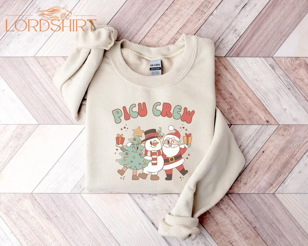 PICU Christmas Sweatshirt PICU Sweatshirt PICU Christmas