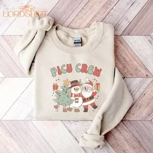 PICU Christmas Sweatshirt PICU Sweatshirt PICU Christmas