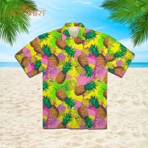 Pinepple Colorful Hawaiian Shirt