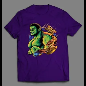 Planet Hulk Custom Comic Art High Quality Print Shirt