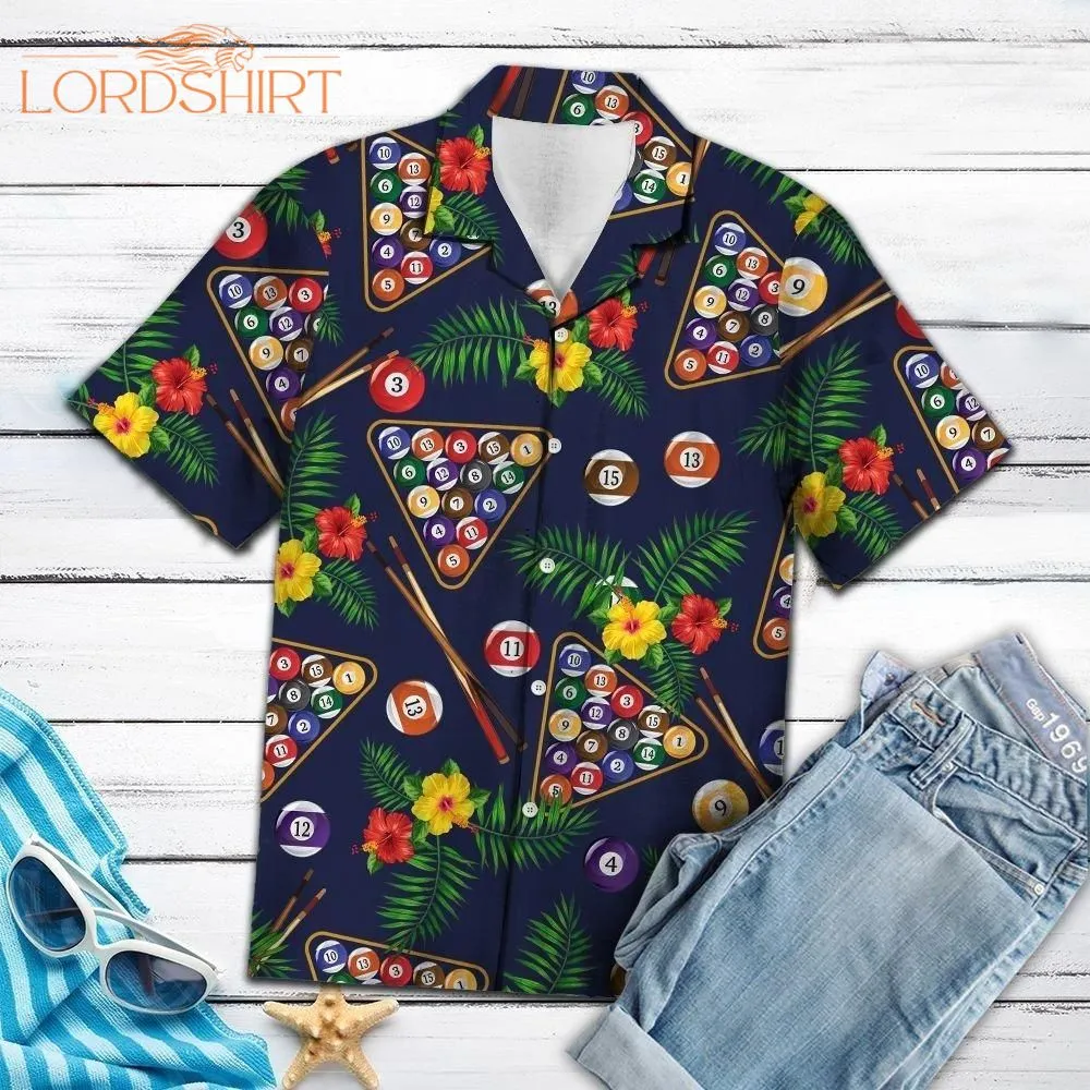 Pool Billiard Hawaiian Shirt