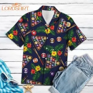 Pool Billiard Hawaiian Shirt