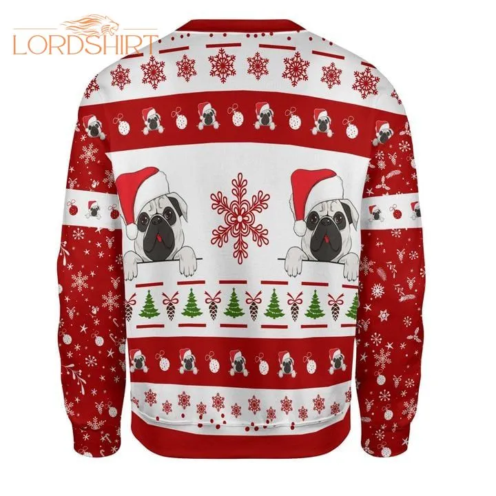 Pug Dog Ugly Christmas Sweater