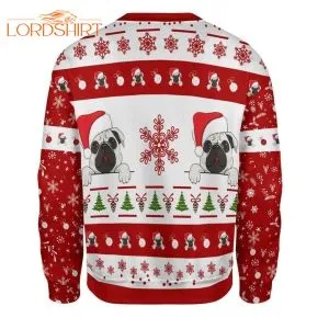 Pug Dog Ugly Christmas Sweater