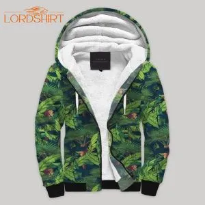 Rainforest Fleece Zip Hoodie All Over Print