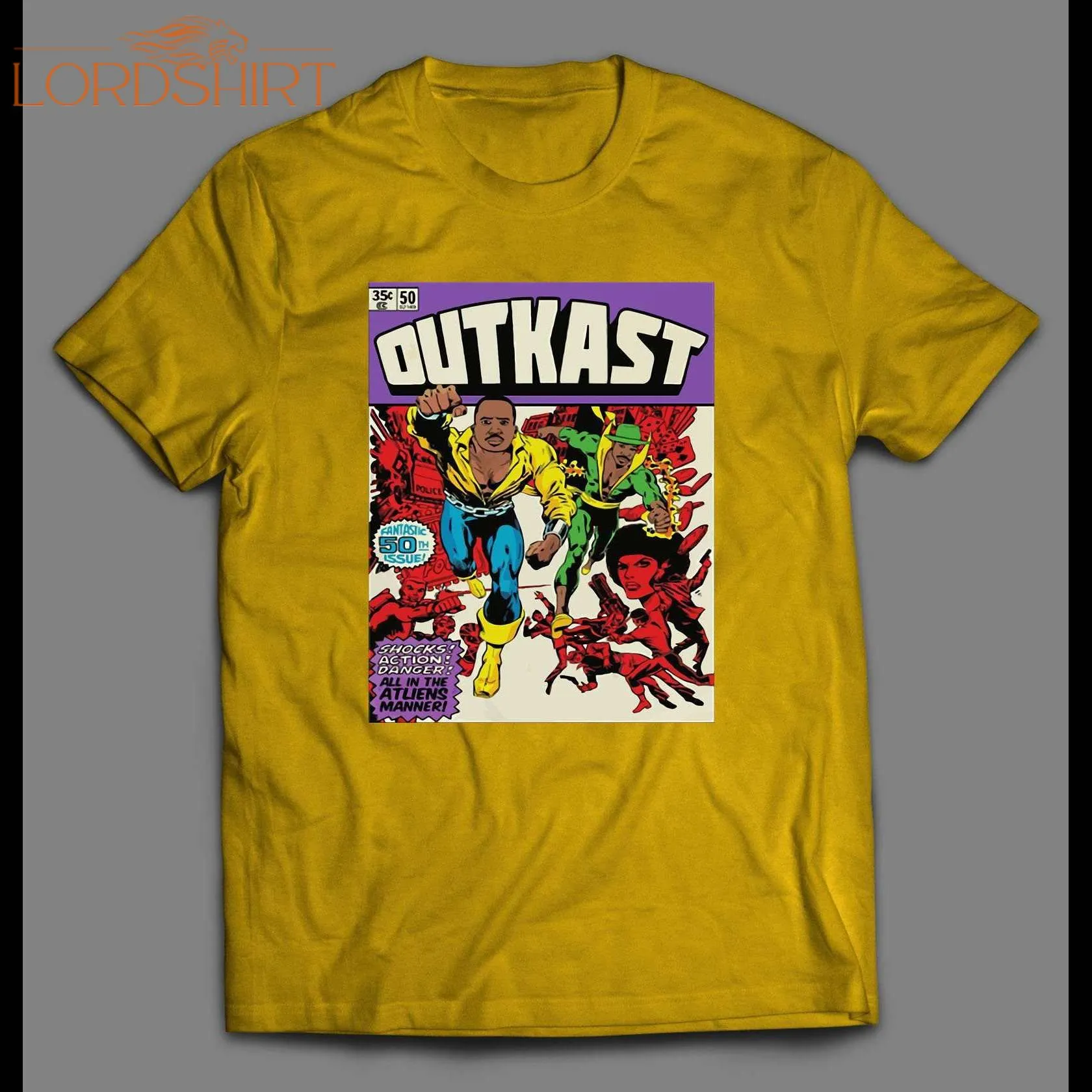 Rap Group Comic Book Parody Shirt