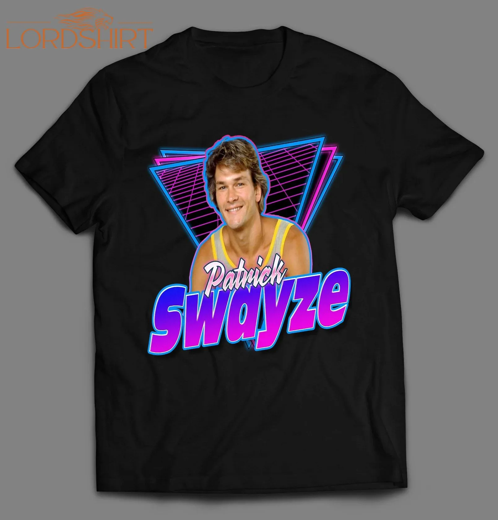 Retro Style Patrick Swayze High Quality Men's Shirt