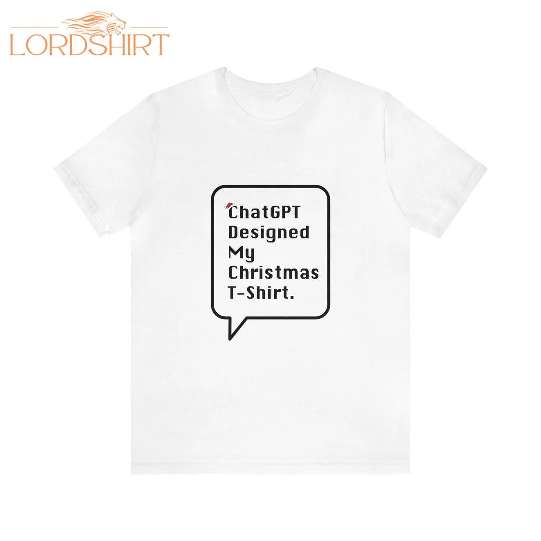 Retro T-shirt 'chatgpt Designed My Christmas T-shirt'