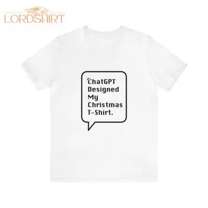 Retro T-shirt 'chatgpt Designed My Christmas T-shirt'