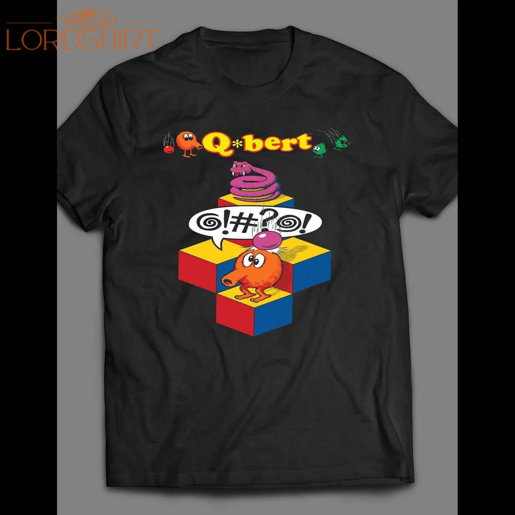 Retro Video Arcade Game Q*bert Shirt