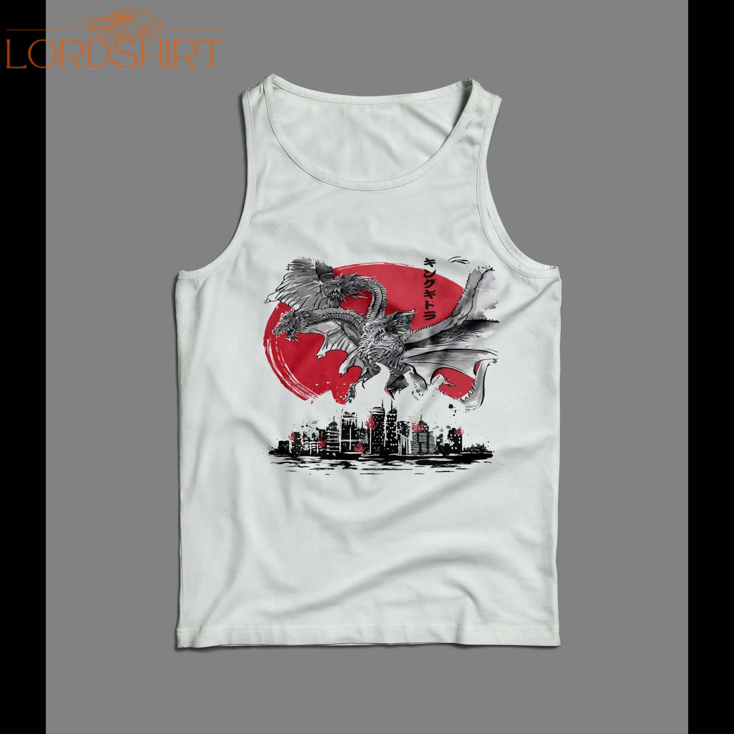 Rise Of The Terror King Ghidorah Men's Tank Top