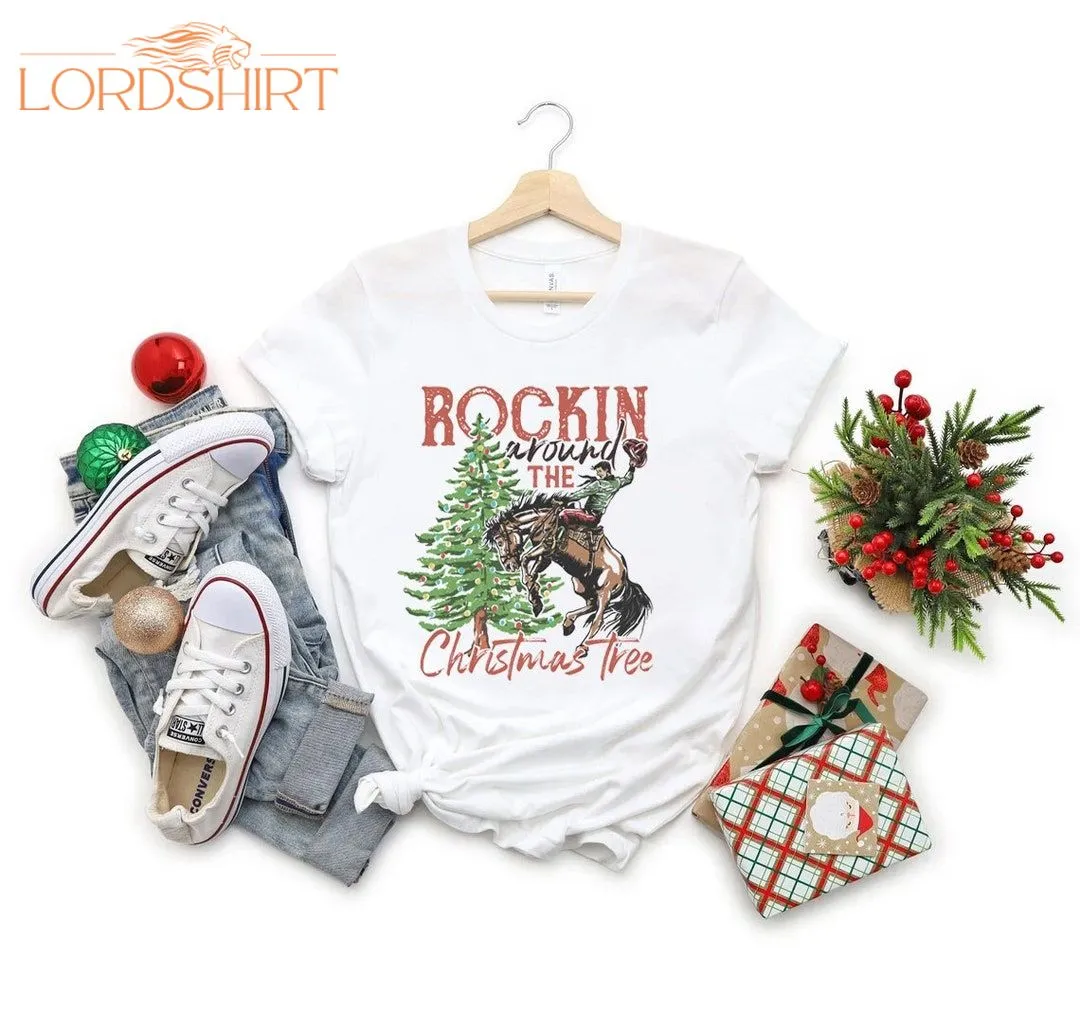 Rocking Around The Christmas Tree Shirt Retro Christmas